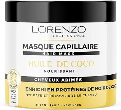 Lorenzo - Shampoing Revitalisant Ail Noir