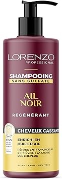 Lorenzo - Shampoing Revitalisant Ail Noir